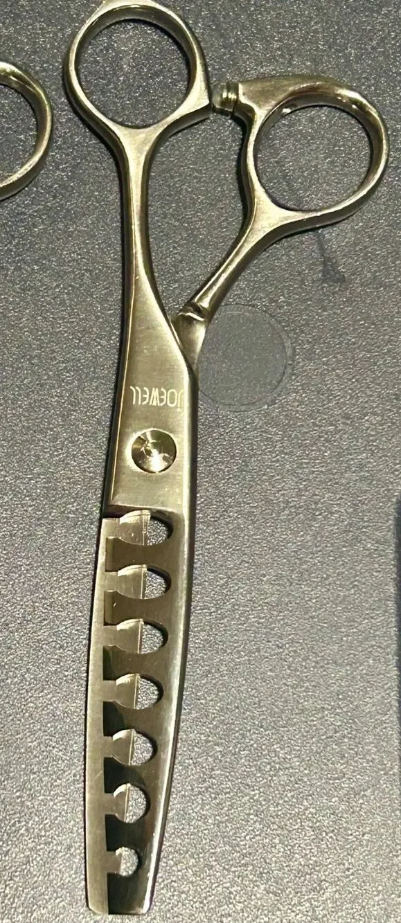 Joewell TXR7 Thinning Shears 7 Tooth Texturizer Chunker Professional Scissor EUC